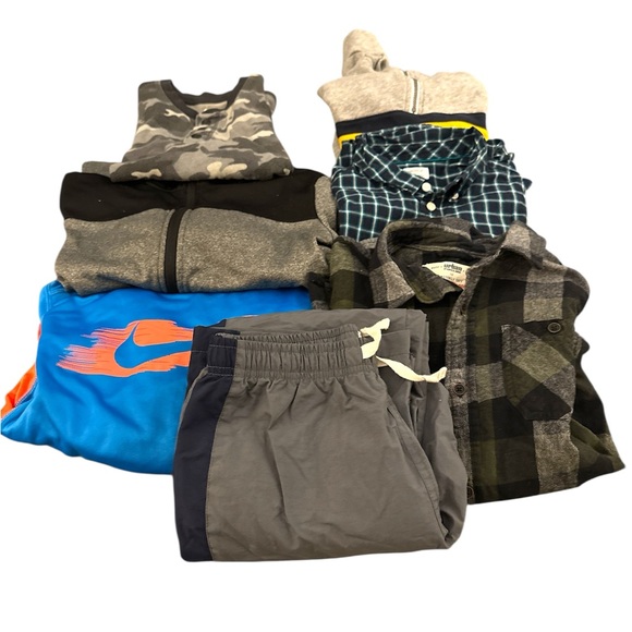 Mixed bundle of boys size 10-12 warm winter clothes - Picture 1 of 16